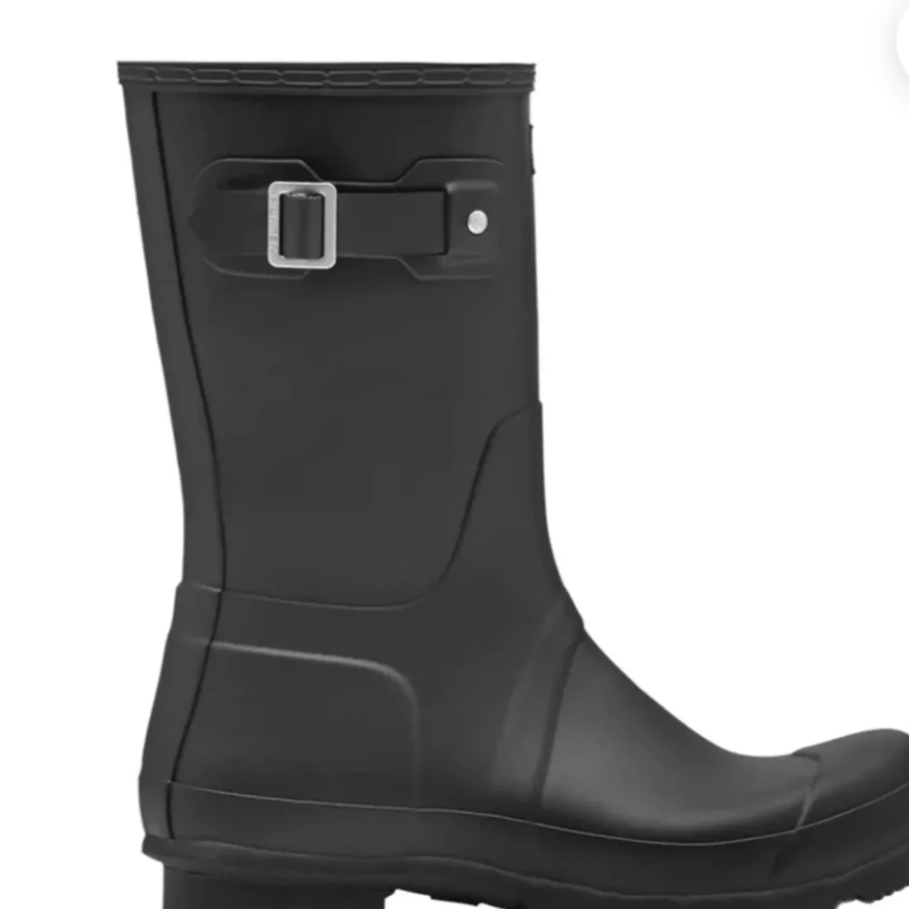 Hunter Original Short Black Rubber Rain Boots Womens Sizes 6,7,8,9,10 NWT